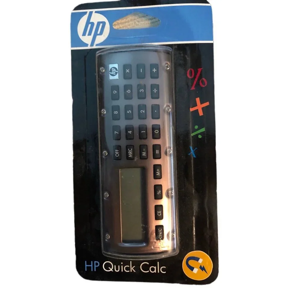 HP QUICK CALC Calculator ~ Brand New / Sealed! ~ 2008 Copyright